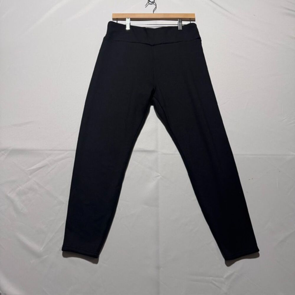 No Boundaries Black Fleece Lined Leggings Size XL (15-17) High Waist Stretch